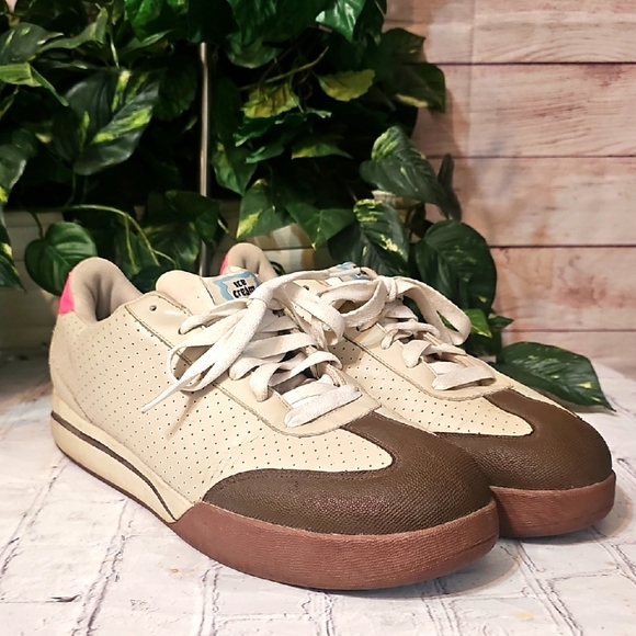 Billionaire Boys Club Chocolate Bar Cream and Brown Board Flip Sneakers 12 - Picture 1 of 11